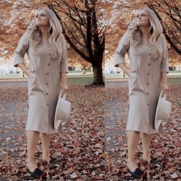 Wishlist oversized midi dress - Picture 1 of 4